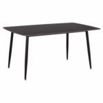 ΤΡΑΠΕΖΙ RAVEN HM18150.02 ΚΕΡΑΜΙΚΟ TOP ΜΕ ΟΨΗ ΜΑΥΡΟ ΜΑΡΜΑΡΟ 160x80x74Υεκ. - Image 4