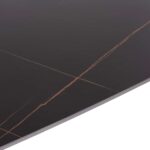 ΤΡΑΠΕΖΙ RAVEN HM18150.02 ΚΕΡΑΜΙΚΟ TOP ΜΕ ΟΨΗ ΜΑΥΡΟ ΜΑΡΜΑΡΟ 160x80x74Υεκ. - Image 6