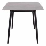 ΤΡΑΠΕΖΙ RAVEN HM18150.13 ΚΕΡΑΜΙΚΟ TOP ΜΕ ΟΨΗ ΓΚΡΙ ΜΑΡΜΑΡΟ 160x80x74Υεκ. - Image 5