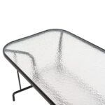 ΤΡΑΠΕΖΙ ADAM HM5679.03 ΜΕΤΑΛΛΙΚΟ ΜΑΥΡΟ ΜΕ ΓΥΑΛΙΝΗ ΕΠΙΦΑΝΕΙΑ 120Χ70Χ70Υεκ. - Image 5