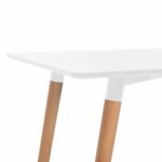 ΤΡΑΠΕΖΙ MINIMAL HM8581.01 ΛΕΥΚΟ MDF-ΠΟΔΙΑ ΟΞΙΑ ΣΕ ΦΥΣΙΚΟ ΧΡΩΜΑ- 120Χ60X74Υεκ. - Image 7