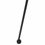 ΤΡΑΠΕΖΙ ΟΒΑΛ ΧΑΜΗΛΟ ALLEGRA HM5695.11 ΜΠΕΖ WICKER-ΜΑΥΡΟ ΜΕΤΑΛΛΟ 100x45x51,5Υεκ. - Image 8