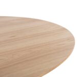 ΤΡΑΠΕΖΙ ΟΒΑΛ DENTY HM9611.01 MDF ΜΕ ΚΑΠΛΑΜΑ ΔΡΥΟΣ-ΦΥΣΙΚΟ ΟΑΚ 240x120x75Υεκ. - Image 7