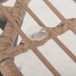 ΤΡΑΠΕΖΙ ΟΡΘΟΓΩΝΙΟ ALLEGRA HM5538.11 ΜΕΤΑΛ.ΜΑΥΡΟ-P.E. RATTAN ΦΥΣΙΚΟ 159,5x89,5x72Υεκ. - Image 8