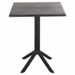 ΤΡΑΠΕΖΙ ΠΟΛΥΠΡΟΠΥΛΕΝΙΟΥ ΤΕΤΡΑΓΩΝΟ TERRIN HM6125.12 ΜΑΥΡΟ 60,5x60,5x76,5Υεκ. - Image 3