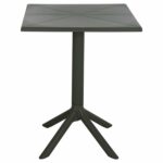 ΤΡΑΠΕΖΙ ΠΟΛΥΠΡΟΠΥΛΕΝΙΟΥ ΤΕΤΡΑΓΩΝΟ TERRIN HM6125.15 DARK OLIVE 60x60x75Υεκ. - Image 3