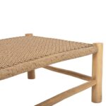 ΤΡΑΠΕΖΙ ΣΑΛΟΝΙΟΥ LONDER HM5985 ΞΥΛΟ ΤΕΑΚ- ΣΥΝΘΕΤΙΚΟ RATTAN-ΦΥΣΙΚΟ 119x79,5x41Yεκ. - Image 4