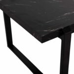 ΤΡΑΠΕΖΙ ΣΑΛΟΝΙΟΥ SHABEN HM9585.01 MDF ΜΑΥΡΟ ΜΑΡΜΑΡΟ-ΜΑΥΡΗ ΜΕΤΑΛΛΙΚΗ ΒΑΣΗ 120x60X46Yεκ. - Image 4