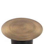 ΤΡΑΠΕΖΙ ΣΑΛΟΝΙΟΥ CUTTY HM9722 ΜΕΤΑΛΛIKO ΣΕ ΜΑΥΡΟ-ΣΚΟΥΡΟ ΧΑΛΚΙΝΟ Φ76x45,5Yεκ - Image 4