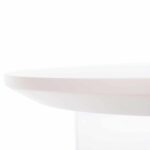 ΤΡΑΠΕΖΙ ΣΑΛΟΝΙΟΥ ACRYLON HM9779.01 HPL ΛΕΥΚΟ ΜΑΡΜΑΡΟ-ΑΚΡΥΛΙΚΟ ΠΟΔΙ Φ40x41Υεκ. - Image 7