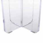 ΤΡΑΠΕΖΙ ΣΑΛΟΝΙΟΥ ACRYLON HM9779.01 HPL ΛΕΥΚΟ ΜΑΡΜΑΡΟ-ΑΚΡΥΛΙΚΟ ΠΟΔΙ Φ40x41Υεκ. - Image 8