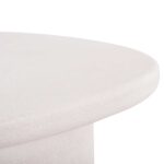 ΤΡΑΠΕΖΙ ΣΑΛΟΝΙΟΥ ΟΒΑΛ ΣΕΙΡΑ SANTORINI HM18054 MDF ΣΕ ΥΠΟΛΕΥΚΟ ΧΡΩΜΑ 54x54,5x40Υεκ - Image 6
