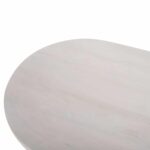 ΤΡΑΠΕΖΙ ΣΑΛΟΝΙΟΥ ΟΒΑΛ HONKY HM9691 ΜΑΣΙΦ ΞΥΛΟ MANGO ΣΕ ΛΕΥΚΟ 120x60x40Yεκ. - Image 8