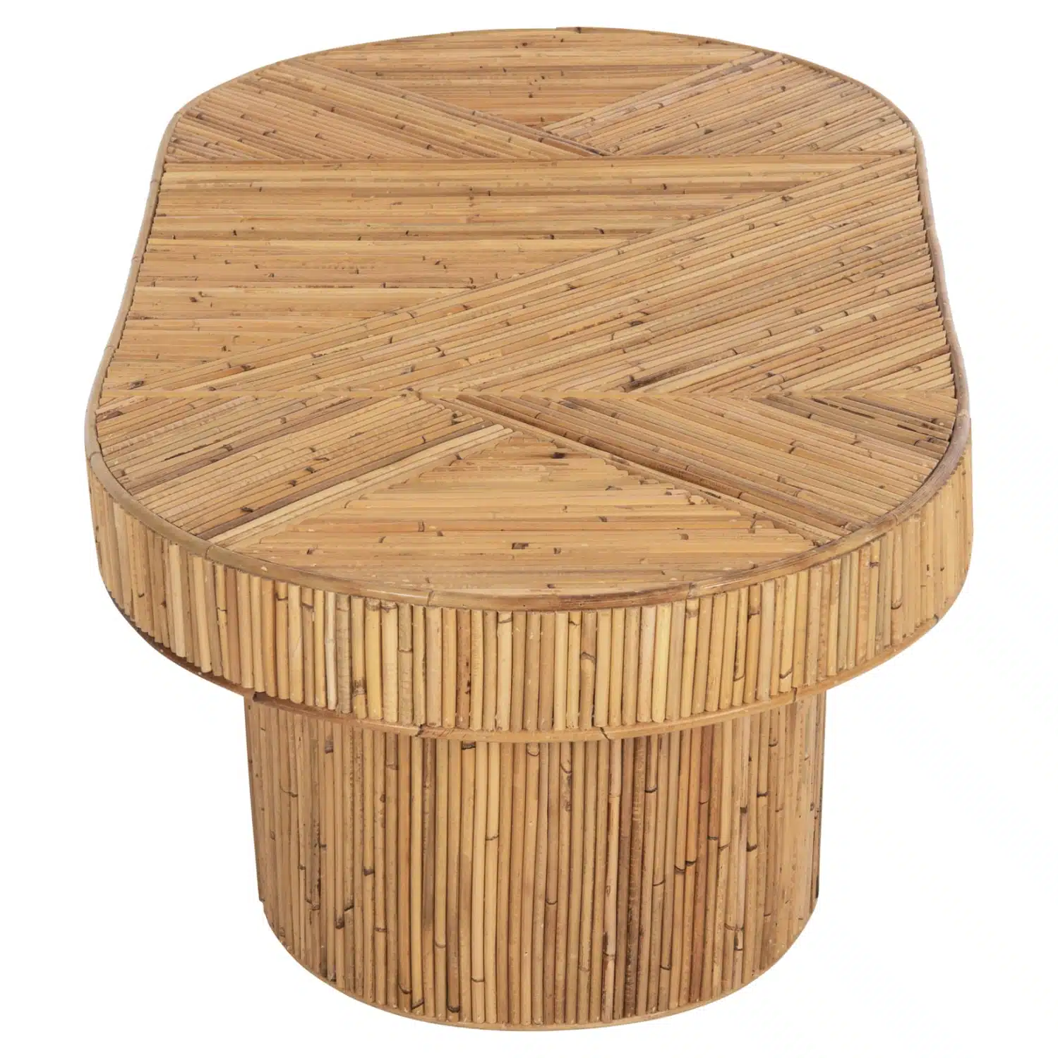 ΤΡΑΠΕΖΙ ΣΑΛΟΝΙΟΥ GATSBY ΟΒΑΛ TOP HM9870 RATTAN ΧΡΩΜΑ ΦΥΣΙΚΟ 110x59x39Υεκ. - Image 5