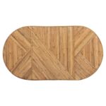 ΤΡΑΠΕΖΙ ΣΑΛΟΝΙΟΥ GATSBY ΟΒΑΛ TOP HM9870 RATTAN ΧΡΩΜΑ ΦΥΣΙΚΟ 110x59x39Υεκ. - Image 6