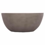 ΤΡΑΠΕΖΙ ΣΑΛΟΝΙΟΥ ΣΤΡΟΓΓΥΛΟ ALLAN HM18162.03 FIBER CEMENT ΣΕ ΓΚΡΙ--Φ92x49Υεκ. - Image 3