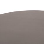 ΤΡΑΠΕΖΙ ΣΑΛΟΝΙΟΥ ΣΤΡΟΓΓΥΛΟ ALLAN HM18162.03 FIBER CEMENT ΣΕ ΓΚΡΙ--Φ92x49Υεκ. - Image 7