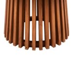 ΤΡΑΠΕΖΙ ΣΑΛΟΝΙΟΥ ΣΤΡΟΓΓΥΛΟ FRANTZ HM9523.11 ΜΑΣΙΦ MINDI ΞΥΛΟ-ΦΥΣΙΚΟ Φ100X45Υεκ. - Image 3