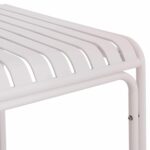 ΤΡΑΠΕΖΙ ΤΕΤΡΑΓΩΝΟ ΑΛΟΥΜΙΝΙΟΥ RACHEL HM6338.02 ΛΕΥΚΟ 80x80x75Υεκ. - Image 8