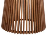 ΤΡΑΠΕΖΙ ΤΡΑΠΕΖΑΡΙΑΣ FRANTZ HM9457.11 ΜΑΣΙΦ MINDI ΞΥΛΟ ΣΕ ΦΥΣΙΚΟ Φ150x75Υεκ. - Image 4