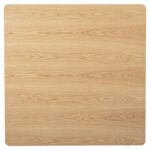 ΤΡΑΠΕΖΙ ΤΡΑΠΕΖΑΡΙΑΣ TRENK HM9614.01 MDF ΜΕ ΚΑΠΛΑΜΑ ΔΡΥΟΣ ΦΥΣΙΚΟ-ΜΑΥΡΟ ΜΕΤΑΛΛΟ 120x120x75Υεκ. - Image 6