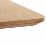 ΤΡΑΠΕΖΙ ΤΡΑΠΕΖΑΡΙΑΣ TRENK HM9614.01 MDF ΜΕ ΚΑΠΛΑΜΑ ΔΡΥΟΣ ΦΥΣΙΚΟ-ΜΑΥΡΟ ΜΕΤΑΛΛΟ 120x120x75Υεκ. - Image 8