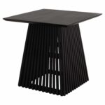 ΤΡΑΠΕΖΙ ΤΡΑΠΕΖΑΡΙΑΣ ΤΕΤΡΑΓΩΝΟ FRANTZ HM9458.02 MINDI ΞΥΛΟ ΜΑΥΡΟ 80x80x78Yεκ. - Image 7