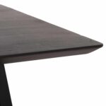 ΤΡΑΠΕΖΙ ΤΡΑΠΕΖΑΡΙΑΣ ΤΕΤΡΑΓΩΝΟ FRANTZ HM9458.02 MINDI ΞΥΛΟ ΜΑΥΡΟ 80x80x78Yεκ. - Image 10