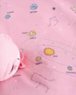 Σετ Βρεφικά Σεντόνια Κούνιας Βαμβακερά Venus Ρόζ 3τμχ 120x160εκ. Rythmos - Image 2
