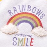 Κάπα-Μπουρνούζι με Κουκούλα Βρεφική Yellow Rainbow Κίτρινη Rythmos - Image 2