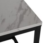 ΖΙΓΚΟΝ GRELAY 2 ΤΕΜ MDF ΟΨΗ ΜΑΡΜΑΡΟΥ & ΜΕΤΑΛΛΟ HM8762.12 45Χ45Χ50εκ. & 37Χ37Χ43 εκ. - Image 6