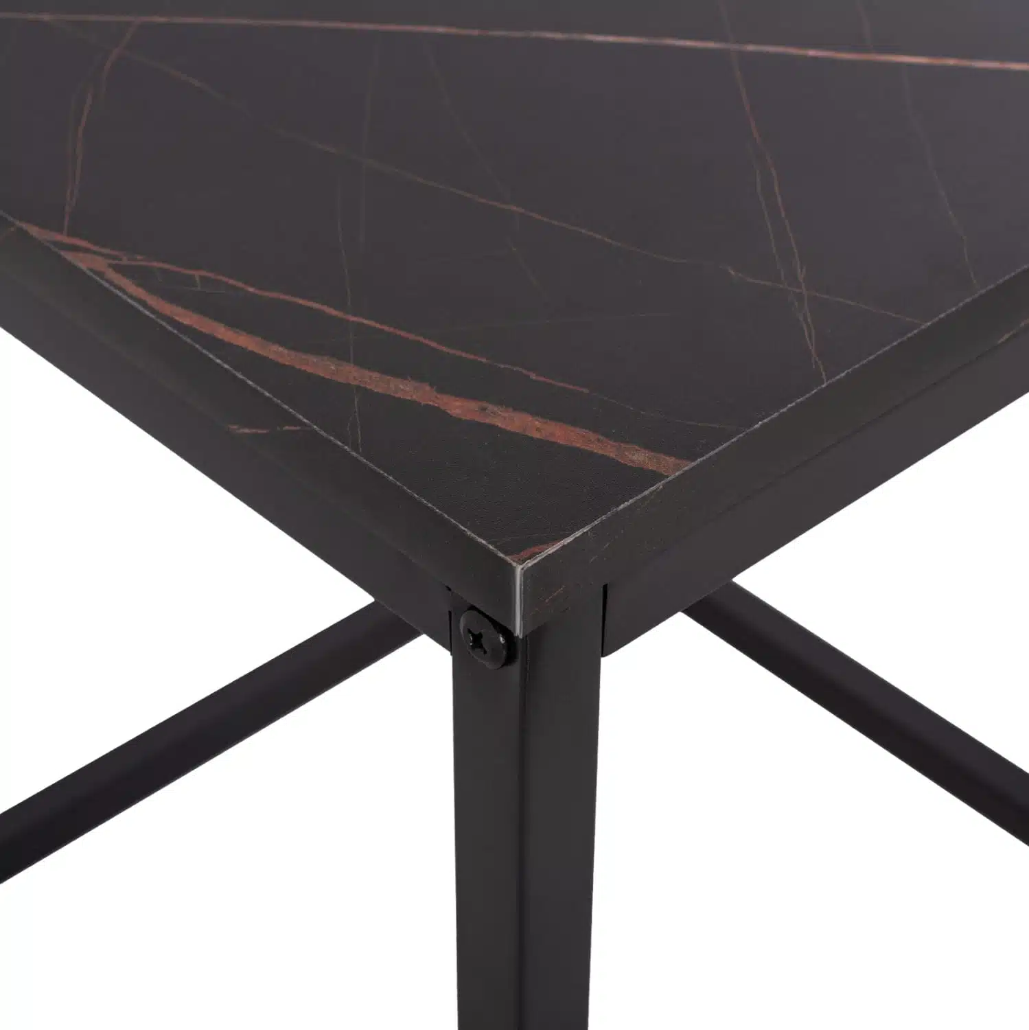 ΖΙΓΚΟΝ GRELAY 2 ΤΕΜ MDF ΟΨΗ ΜΑΡΜΑΡΟΥ & ΜΕΤΑΛΛΟ HM8762.13 45Χ45Χ50εκ. & 37Χ37Χ43 εκ. - Image 7