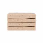 ESTIA ΣΟΥΒΕΡ ΜΕ ΟΨΗ TRAVERTINE 10x10cm ΣΕΤ 4ΤΕΜ. - Image 2