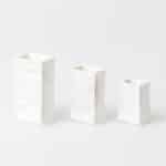 Raeder - Μίνι Βάζα Πορσελάνης Paper Bags Σετ 3