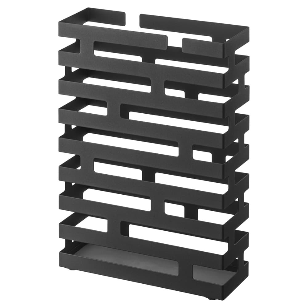 2361-brick-umbrella-stand-w Yamazaki - Ομπρελοθήκη Brick Wide BK - Image 1