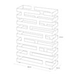Yamazaki - Ομπρελοθήκη Brick Wide BK - Image 3