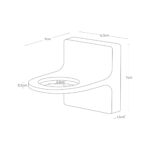 Yamazaki - Επιτοίχια Βάση Για Dispenser Tower BK - Image 6