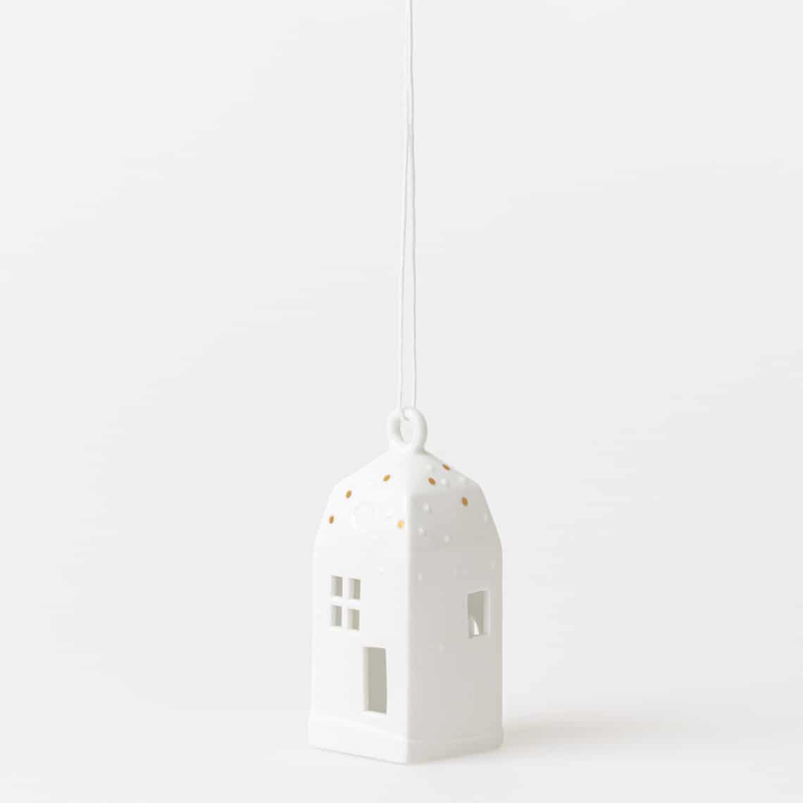 92428_art-f_krippenbaumschmuck_schnee_y23_ph_v01 Raeder - Πορσελάνινο Στολίδι Christmas House Hanger Snow - Image 1