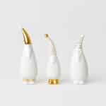 Raeder - Πορσελάνινο Διακοσμητικό Σετ 3 Santa Figurines