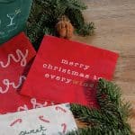 Raeder - Χαρτοπετσέτα Cocktail Merry Christmas To Everywine - Image 2