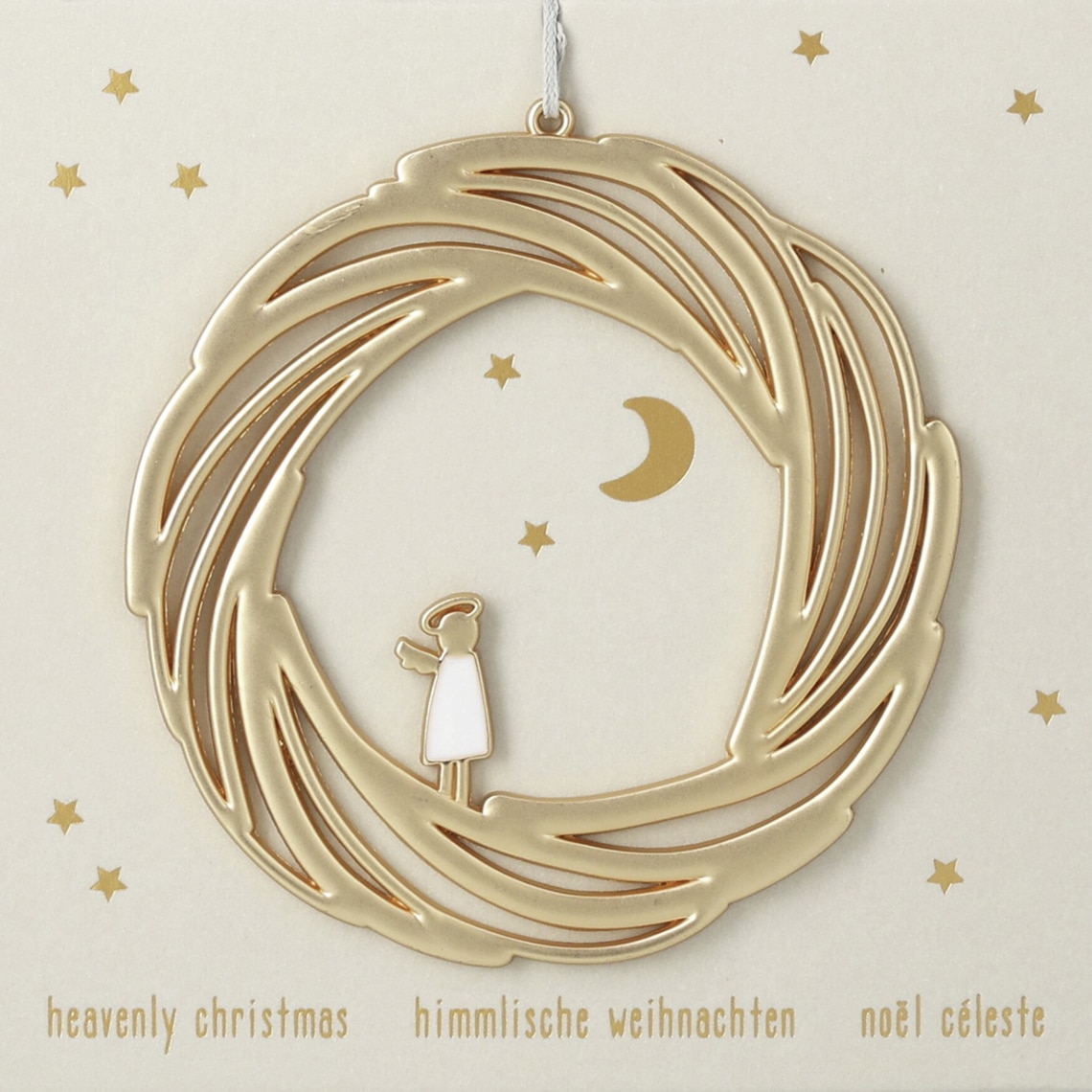 92904_art-f_l_elemente-ornamente-zweige_festtagsornament-himml-weihnachten_y24_pv_v01 Raeder - Μεταλλικό Στολίδι Heavenly Christmas - Image 1