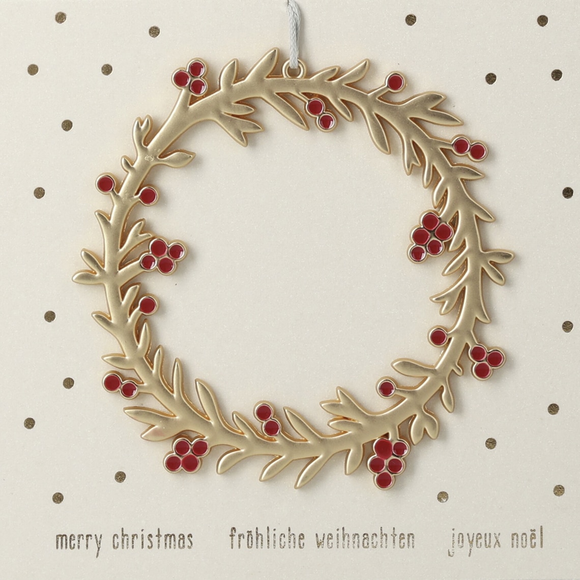 92905_art-f_l_elemente-ornamente-zweige_festtagsornament-frhl-weihnachten_y24_pv_v01 Raeder - Μεταλλικό Στολίδι Merry Christmas - Image 1