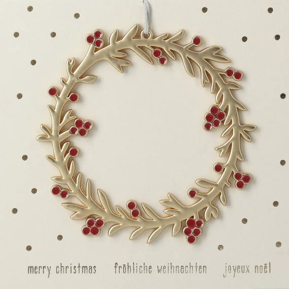 Raeder - Μεταλλικό Στολίδι Merry Christmas - Image 1