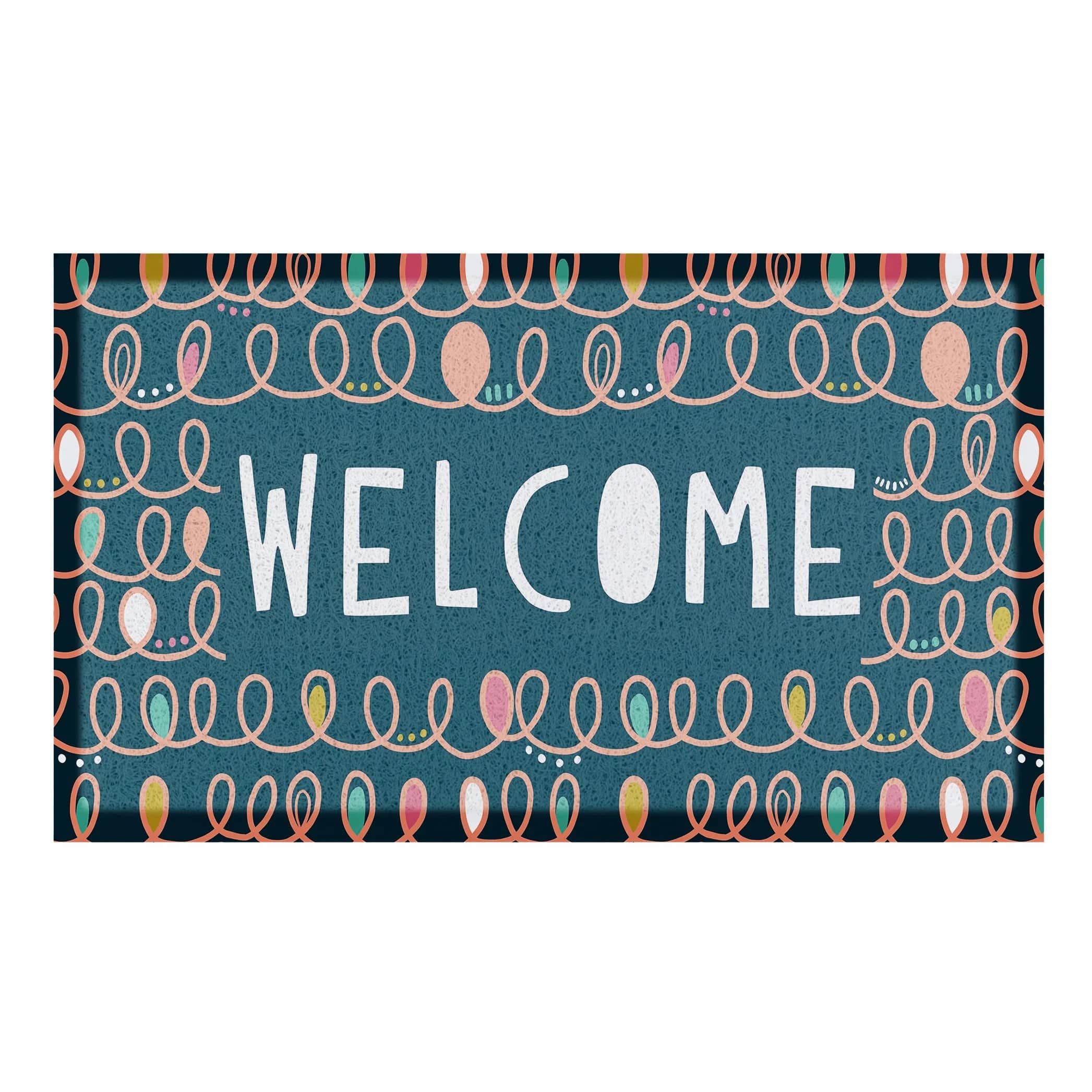DMW-7040-3-Anna-Treliving-X-Artsy-Mats-7 Artsy Mats - Χαλάκι Εισόδου Welcome Curls x Anna Treliving 70x40cm - Image 1