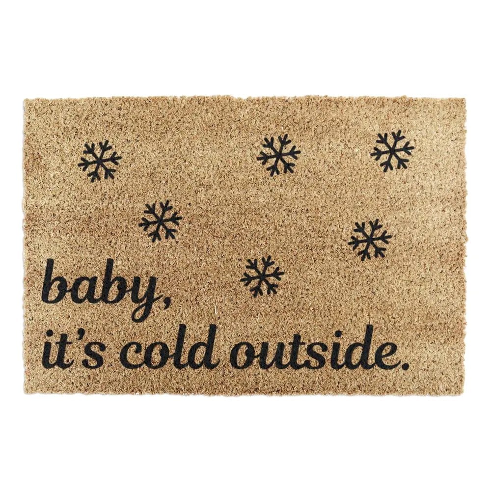 XMAS-BABYITSCOLDOUTSIDE_12-2 Artsy Mats - Χαλάκι Εισόδου Baby It's Cold Outdide 60x40cm - Image 1