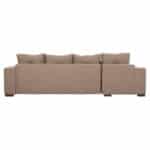 ΓΩΝΙΑΚΟΣ ΚΑΝΑΠΕΣ-ΚΡΕΒΑΤΙ ΜΕ ΑΠΟΘ.ΧΩΡΟ TRENDSTON HM3302.03L ΜΠΕΖ ΥΦΑΣΜΑ 298x177x95Υεκ - Image 6