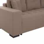 ΓΩΝΙΑΚΟΣ ΚΑΝΑΠΕΣ-ΚΡΕΒΑΤΙ ΜΕ ΑΠΟΘ.ΧΩΡΟ TRENDSTON HM3302.03R ΜΠΕΖ ΥΦΑΣΜΑ 298x177x95Υεκ - Image 8