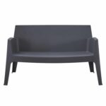 ΚΑΝΑΠΕΣ 2-ΘΕΣΙΟΣ ΠΟΛΥΠΡΟΠΥΛΕΝΙΟΥ SLEEK HM6366.10 ΧΡΩΜΑ ΓΚΡΙ 118x48,5x73Υεκ. - Image 2