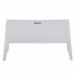 ΚΑΝΑΠΕΣ 2-ΘΕΣΙΟΣ ΠΟΛΥΠΡΟΠΥΛΕΝΙΟΥ SLEEK HM6366.01 ΧΡΩΜΑ ΛΕΥΚΟ 118x48,5x73Υεκ. - Image 3