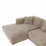 ΚΑΝΑΠΕΣ ΓΩΝΙΑ (ΑΡΙΣΤΕΡΗ) BRICKEN HM3275.01L ΜΠΕΖ ΥΦΑΣΜΑ 110-282x98-160x72Υεκ. - Image 8